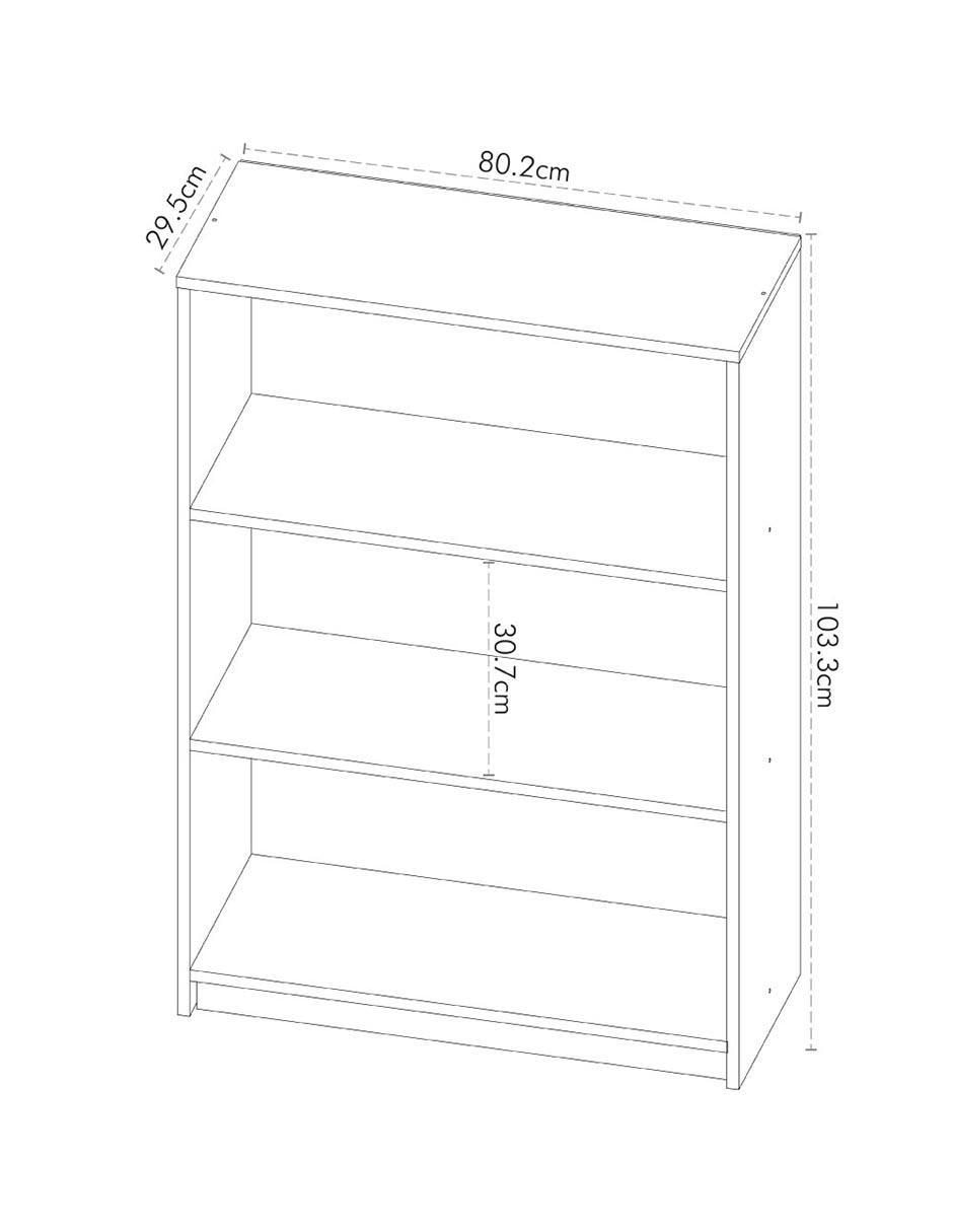 Librero armable de MDF 5