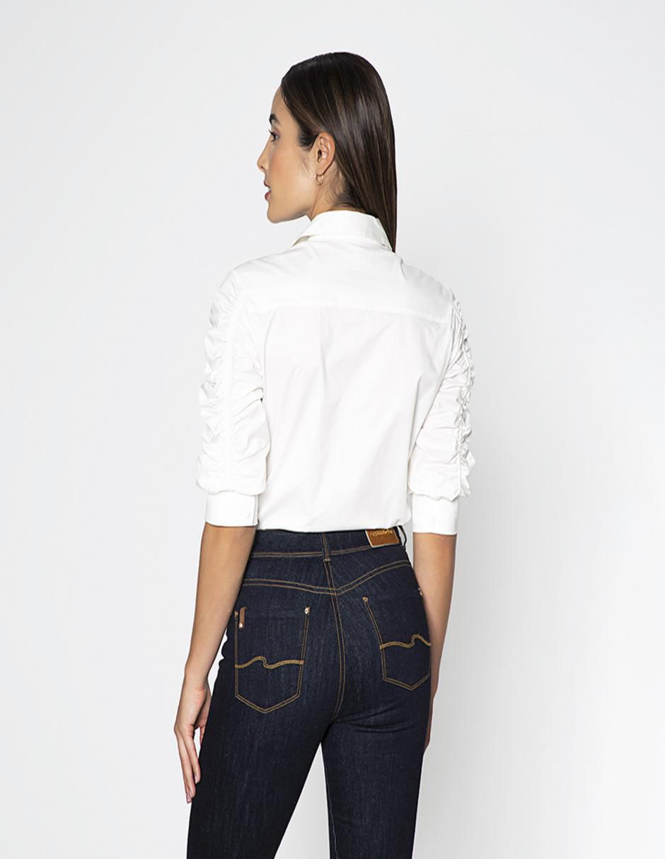 Blusa Studio F manga larga para mujer