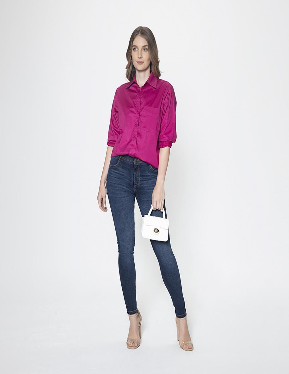 Blusa Studio F manga 3/4 para mujer