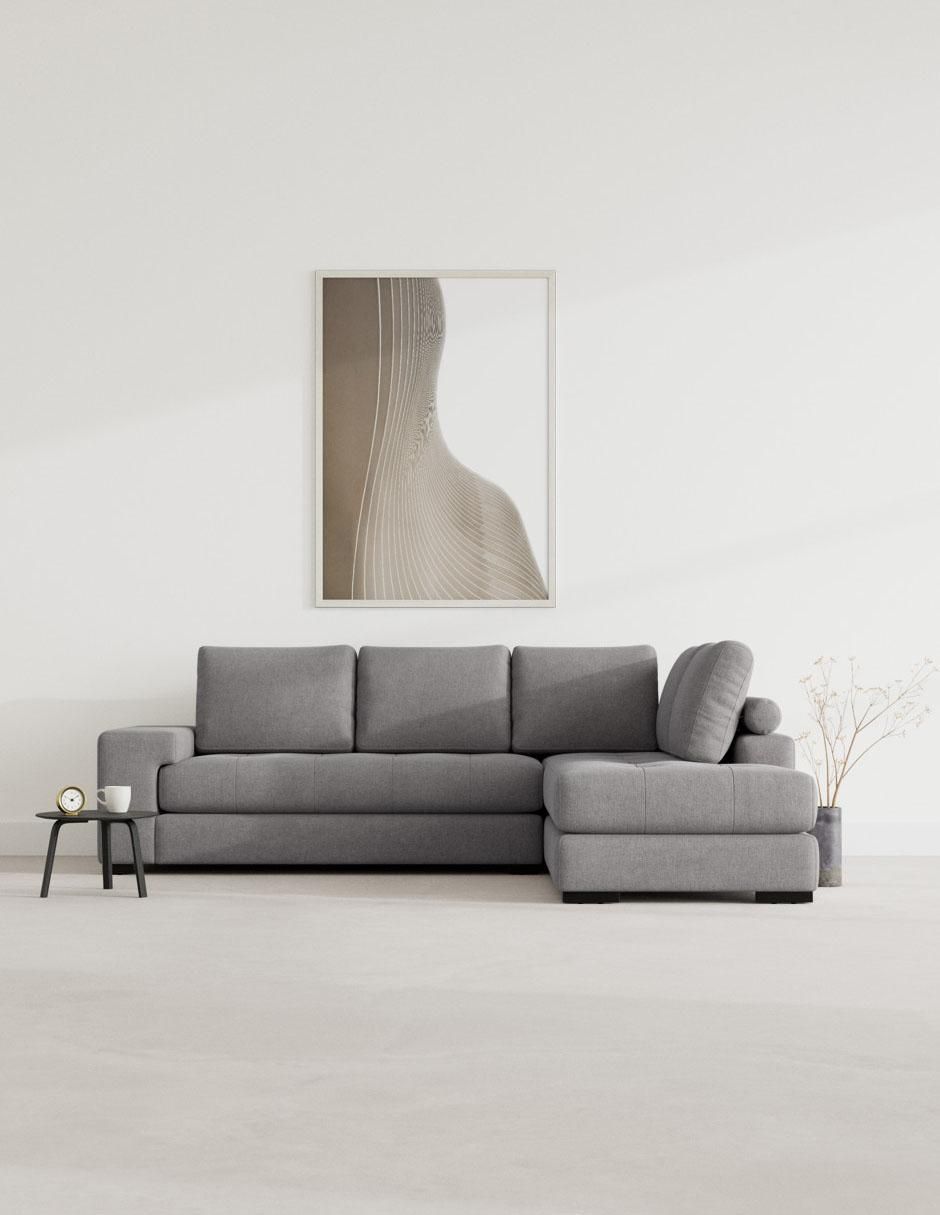Sala modular derecha de madera pino 4