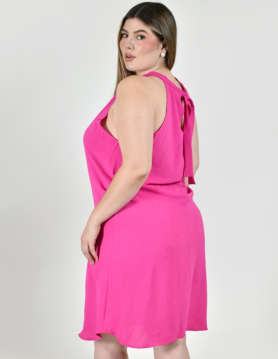 Vestido arriba de la rodilla casual para mujer 5