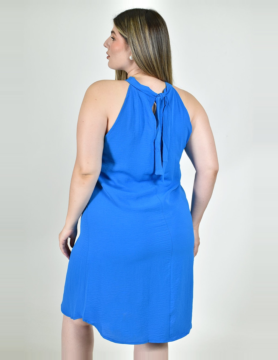 Vestido arriba de la rodilla casual para mujer 4
