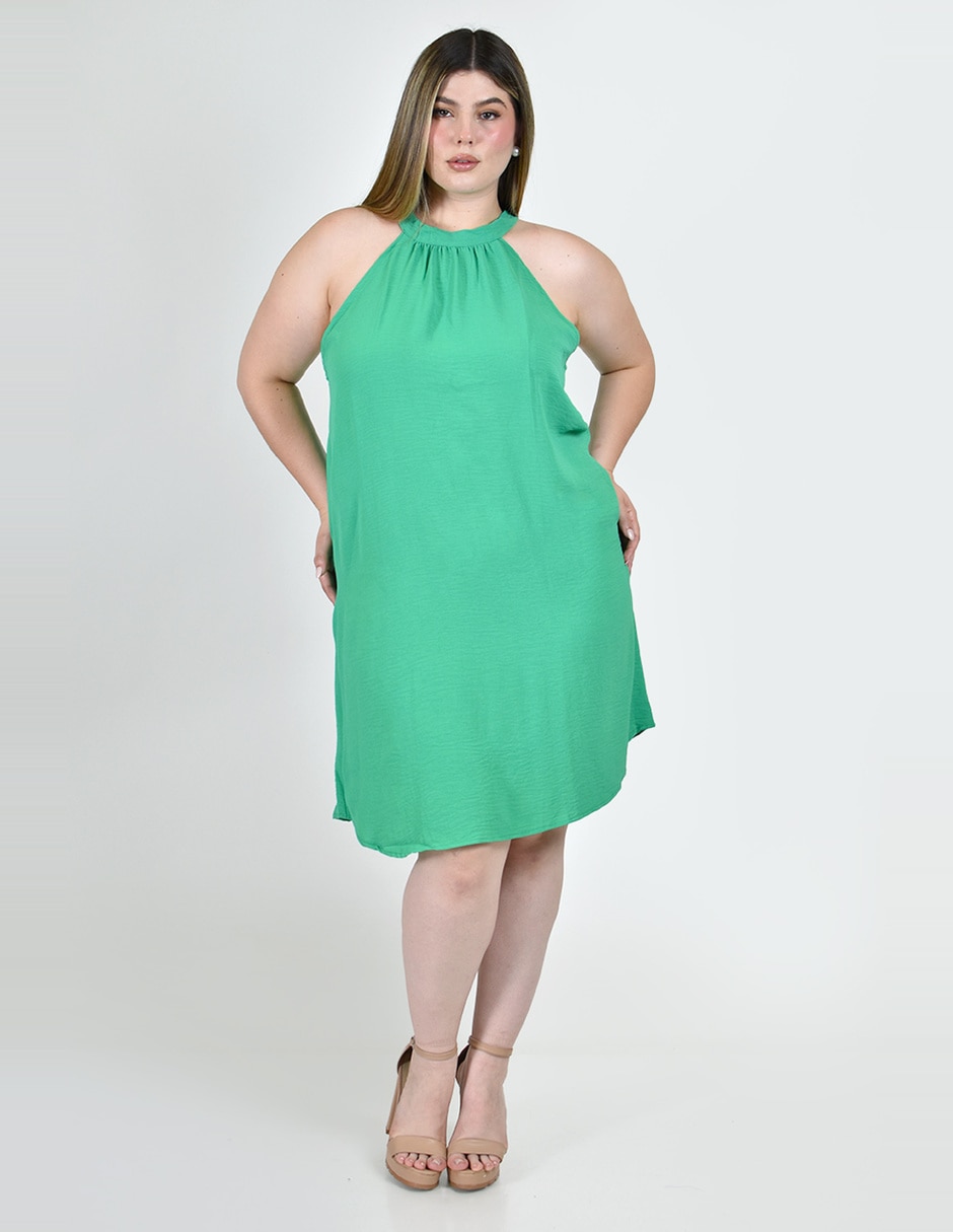 Vestido arriba de la rodilla casual para mujer 3