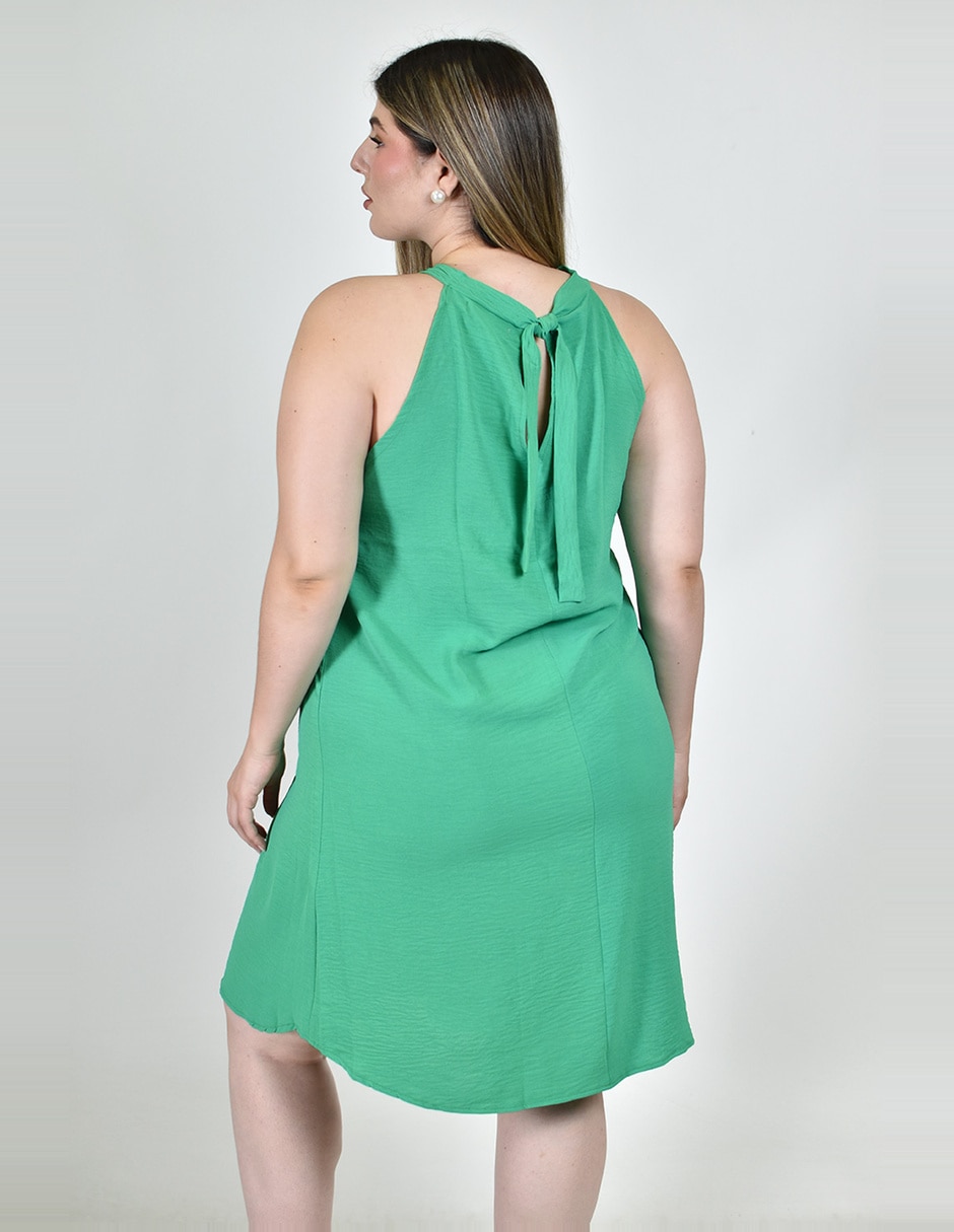 Vestido arriba de la rodilla casual para mujer 4