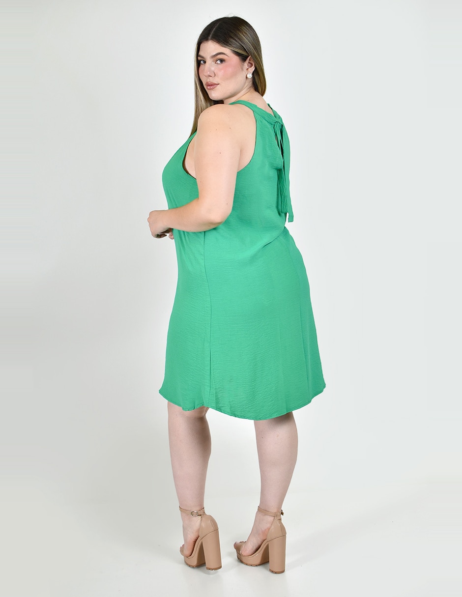 Vestido arriba de la rodilla casual para mujer 5