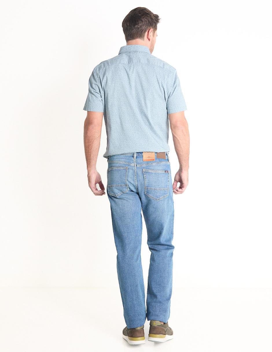 Jeans slim Faherty deslavado para hombre