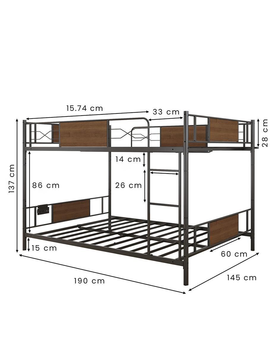 Litera de MDF 4