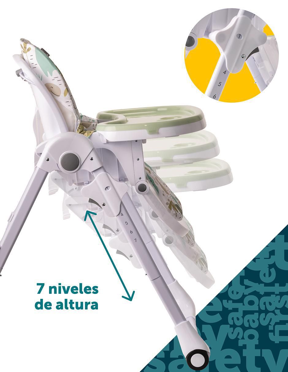 Silla alta Tavola Dinosaurios