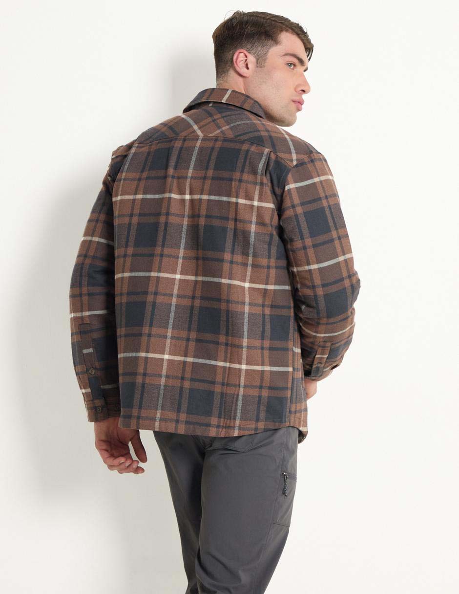 Chamarra outdoor Patagonia LW Insulated Fjord Flannel Shirt para hombre