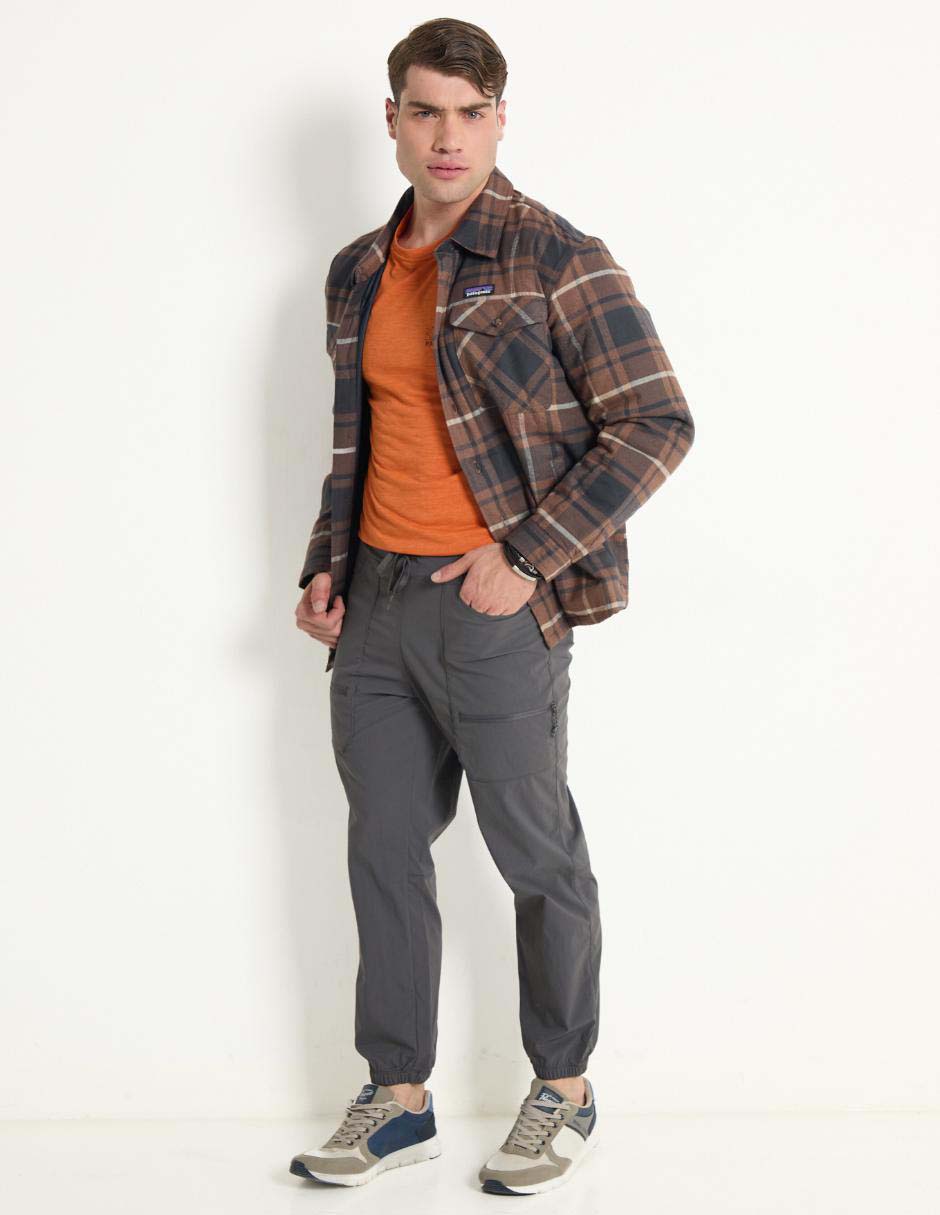 Chamarra outdoor Patagonia LW Insulated Fjord Flannel Shirt para hombre