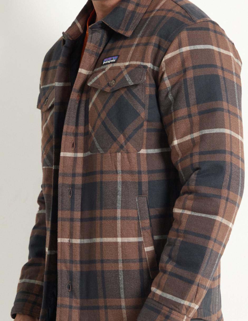 Chamarra outdoor Patagonia LW Insulated Fjord Flannel Shirt para hombre