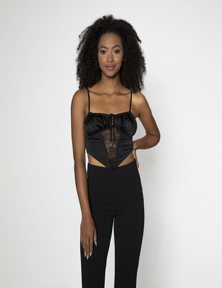 Blusa de tirantes Studio F para mujer