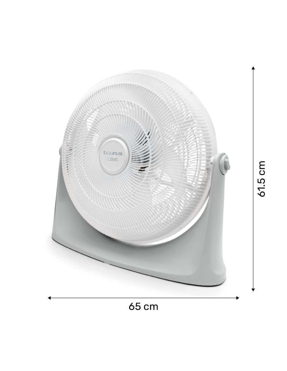 VENTILADOR DE PISO AVALANCHE T, BLANCO 7