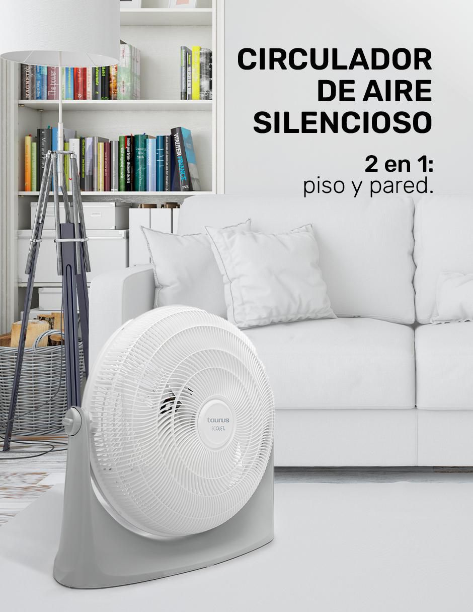 VENTILADOR DE PISO AVALANCHE T, BLANCO 2