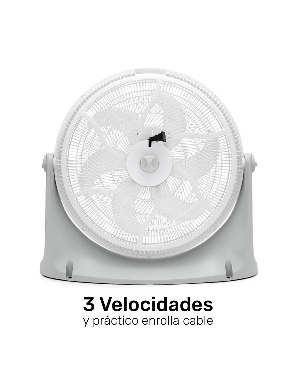 VENTILADOR DE PISO AVALANCHE T, BLANCO 6