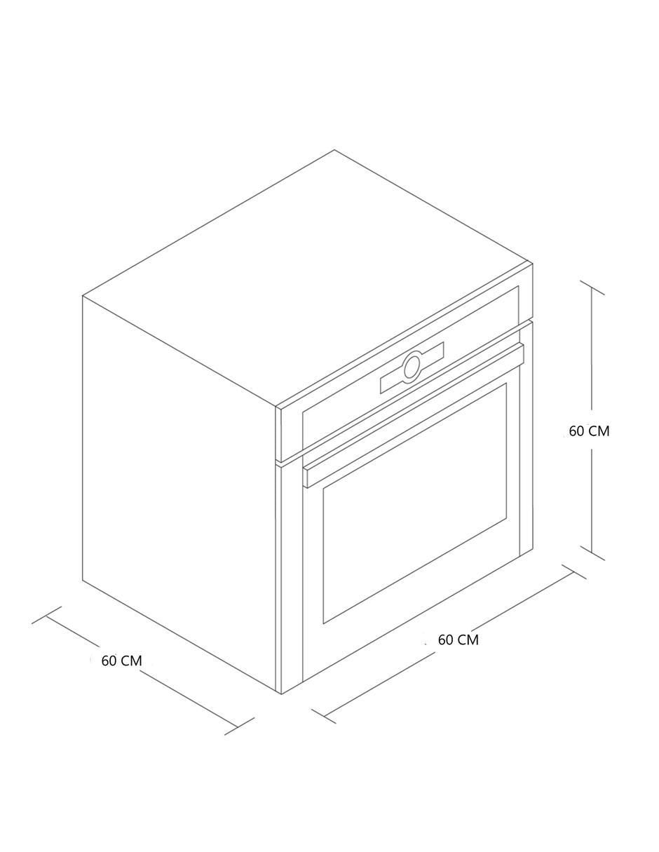 Horno eléctrico Motrix 60 l 4