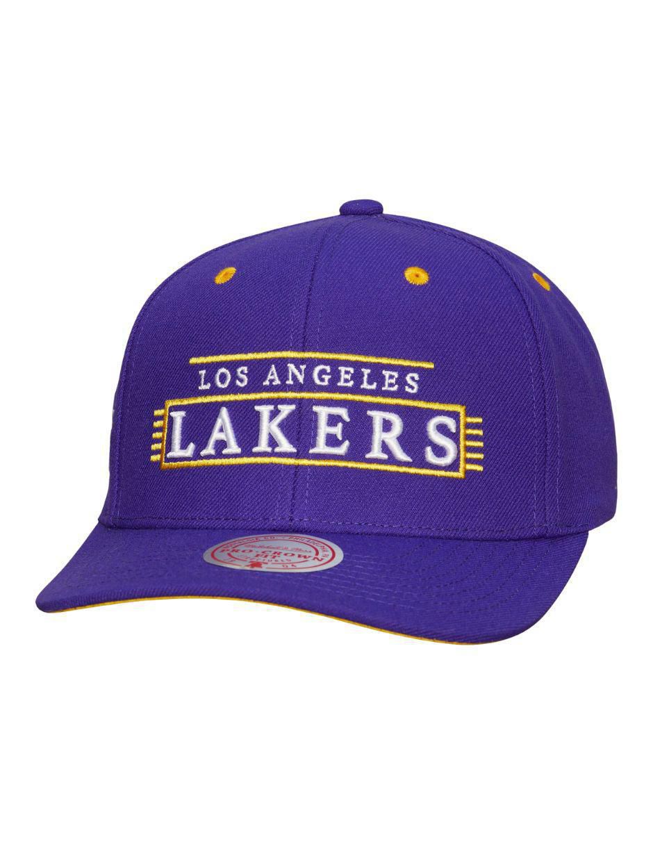 Gorra con visera curva casual Mitchell & Los Angeles Lakers para hombre 1