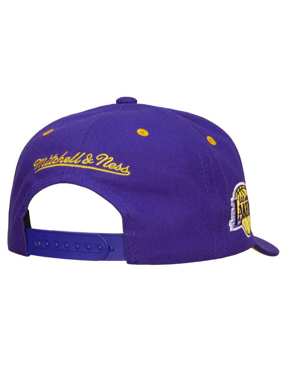 Gorra con visera curva casual Mitchell & Los Angeles Lakers para hombre 2