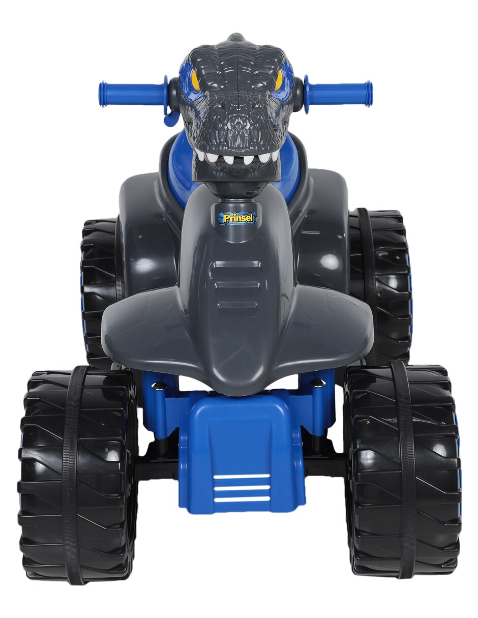 Dinosaurio montable Raptor recargable infantil