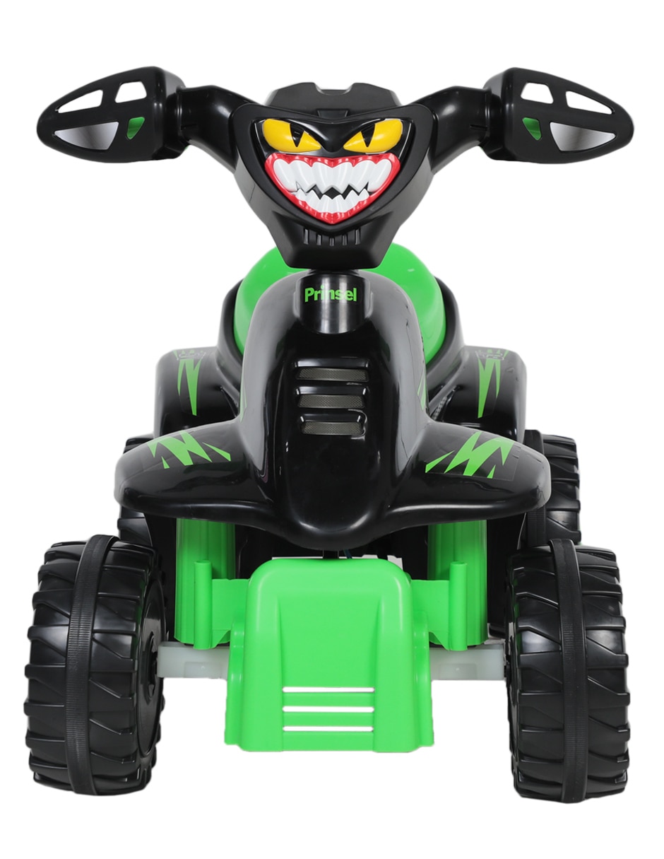 Moto montable Mini Quad Monster recargable infantil