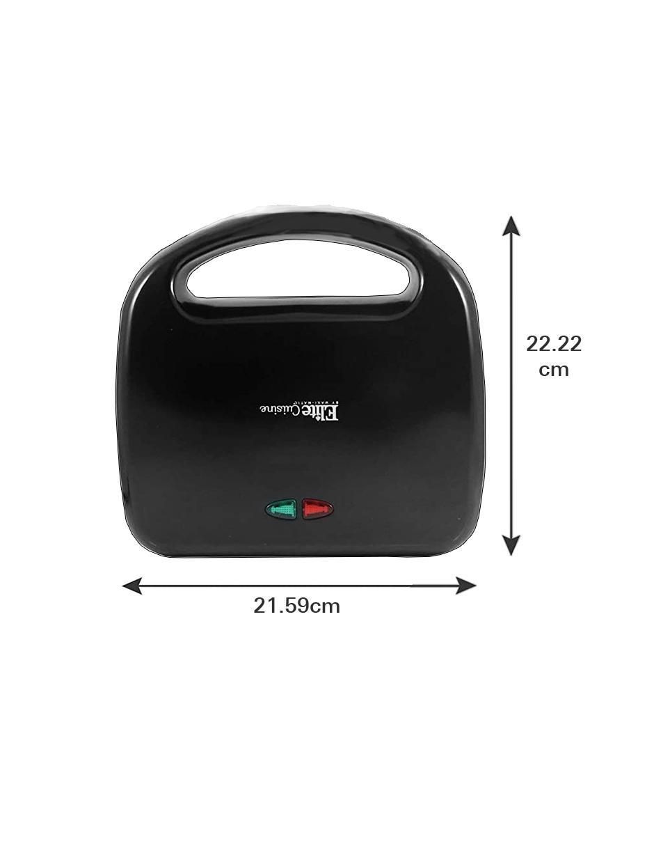 SANDWICHERA ESM2207 ELITE CUISI, NEGRO