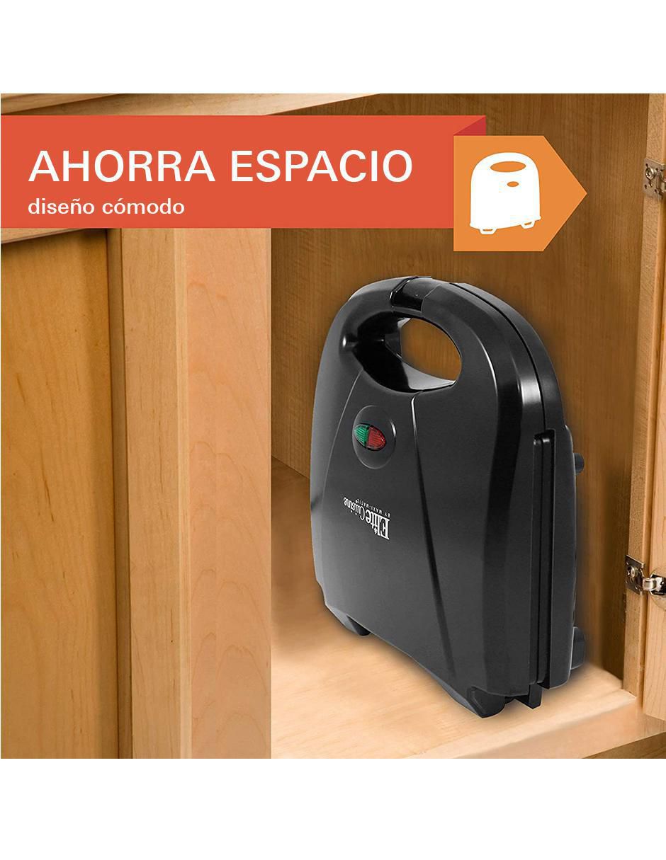 SANDWICHERA ESM2207 ELITE CUISI, NEGRO