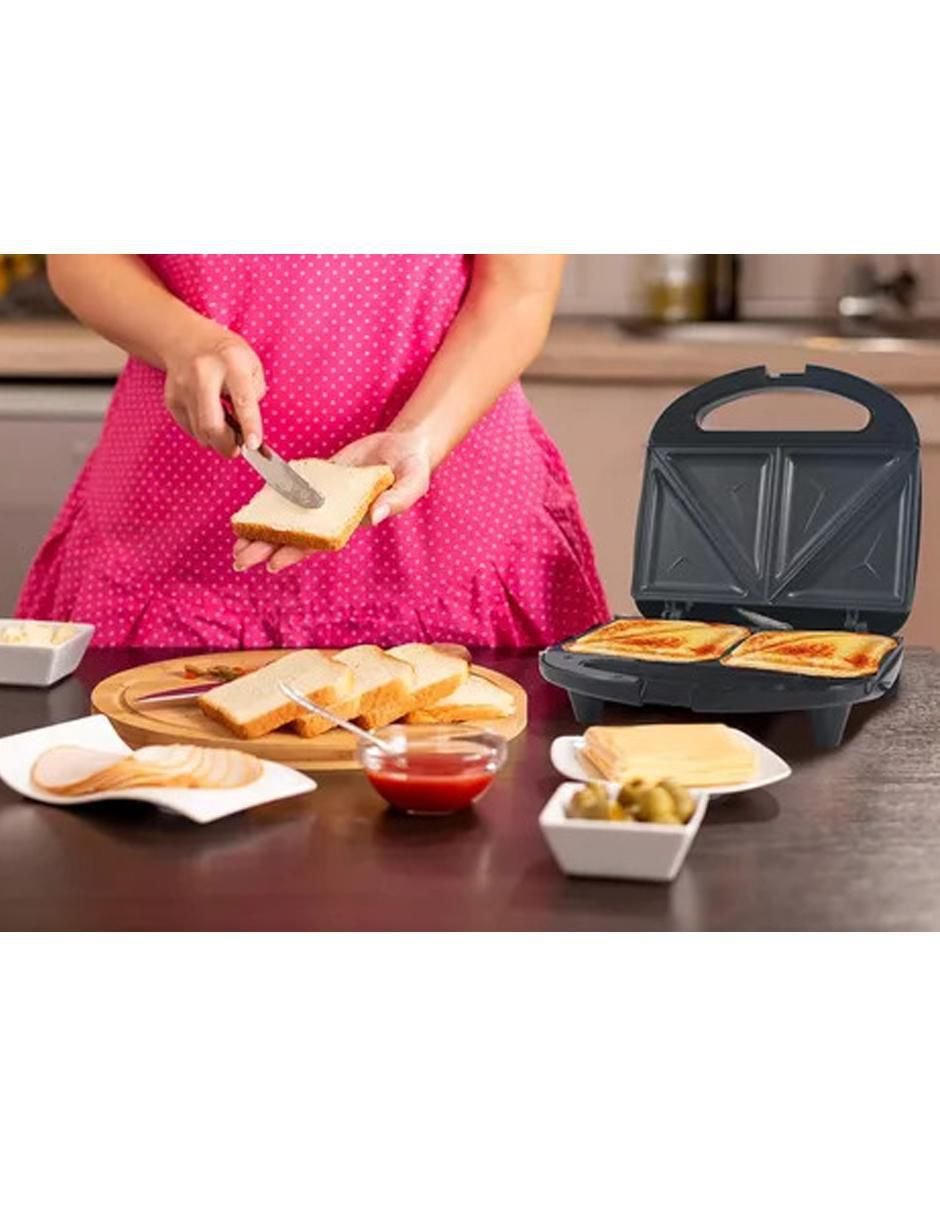 SANDWICHERA ESM2207 ELITE CUISI, NEGRO