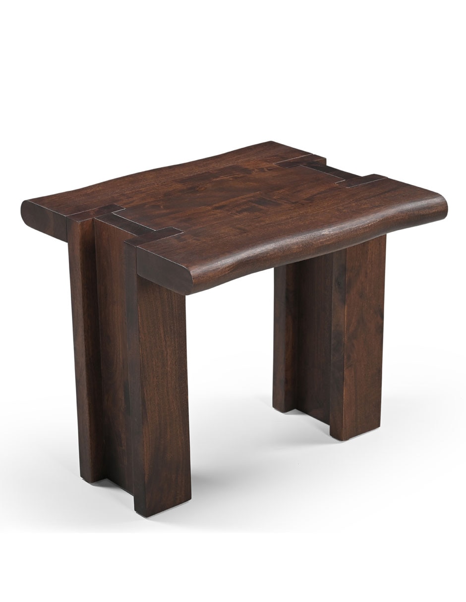 Mesa lateral Walnut Re Contemporary