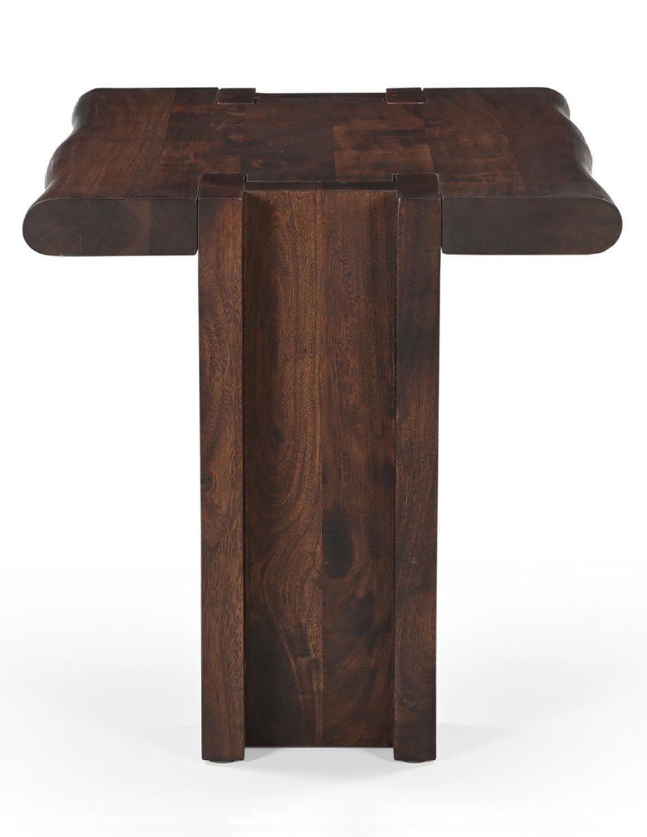 Mesa lateral Walnut Re Contemporary