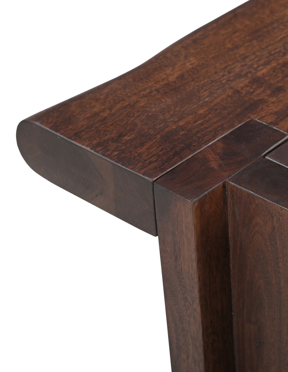 Mesa lateral Walnut Re Contemporary