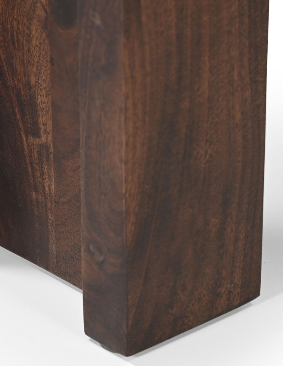 Mesa lateral Walnut Re Contemporary