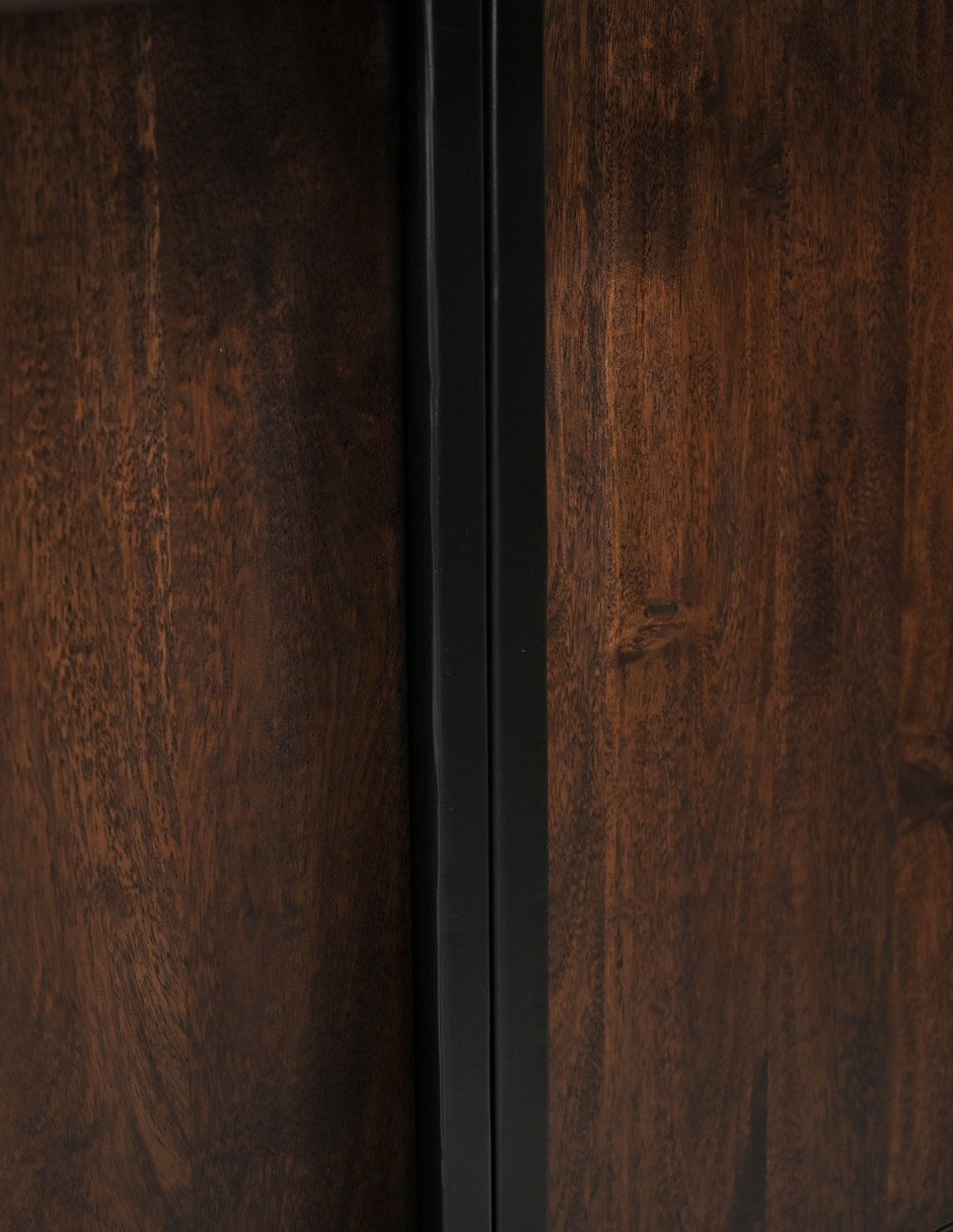 Bufetero Walnut De Madera Acacia 7