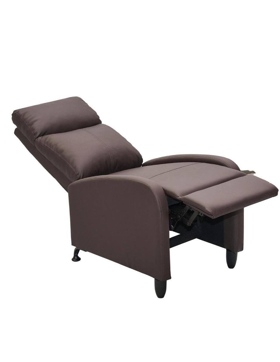 Reclinable Pushback de vinipiel 5