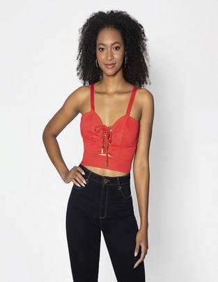 Blusa de tirantes Studio F para mujer