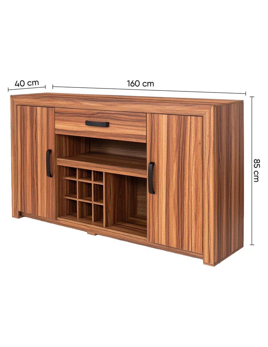 Bufetero Ambar de madera 16