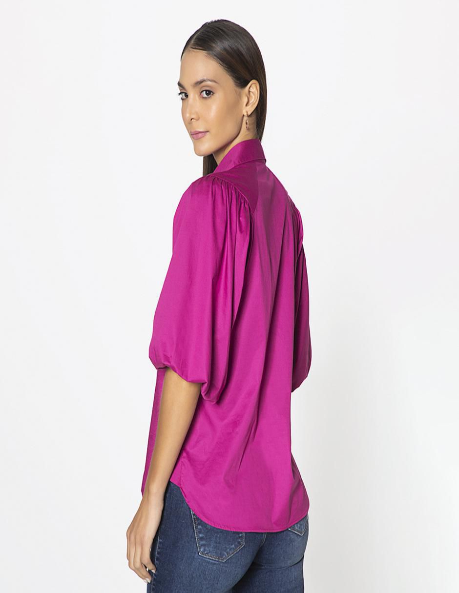 Blusa Studio F manga 3/4 para mujer