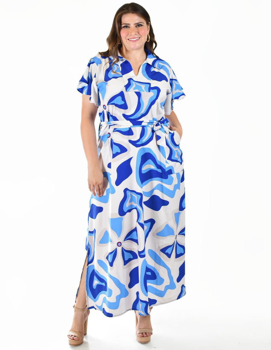 Vestido largo casual para mujer