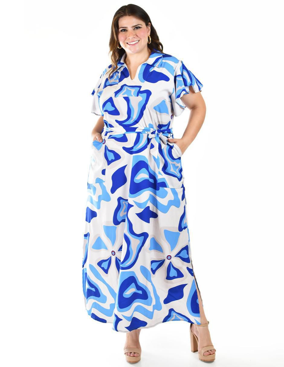 Vestido largo casual para mujer