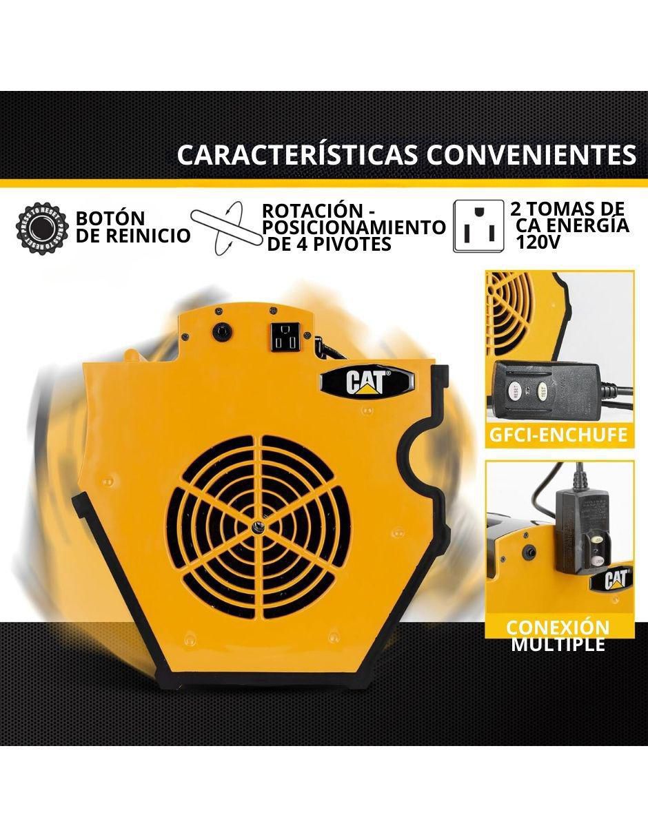 VENTILADOR DE PISO B-300 CAT, AMARILLO 4