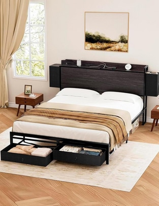 Base para cama de metal