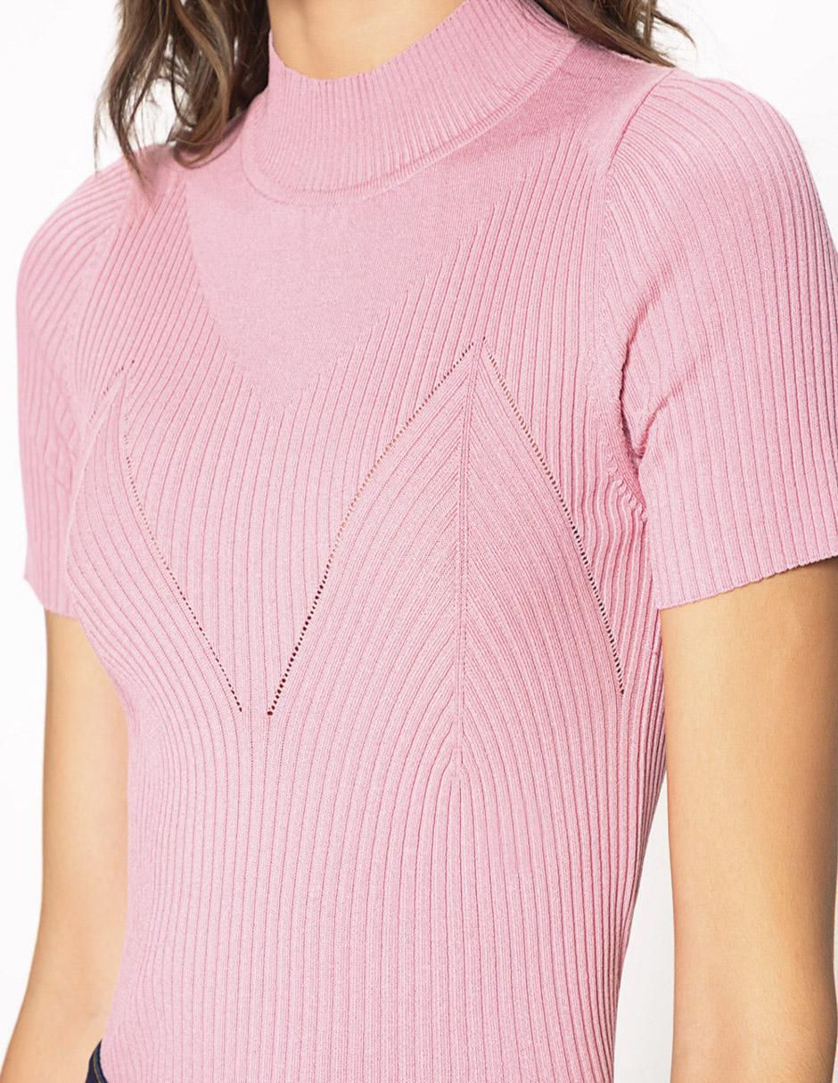 Blusa Studio F manga corta para mujer