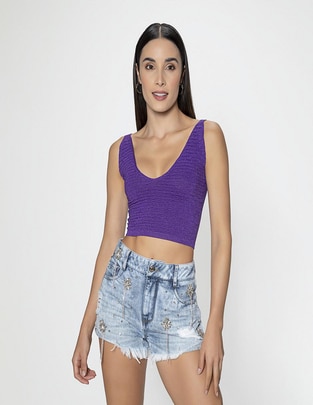 Blusa de tirantes Studio F para mujer