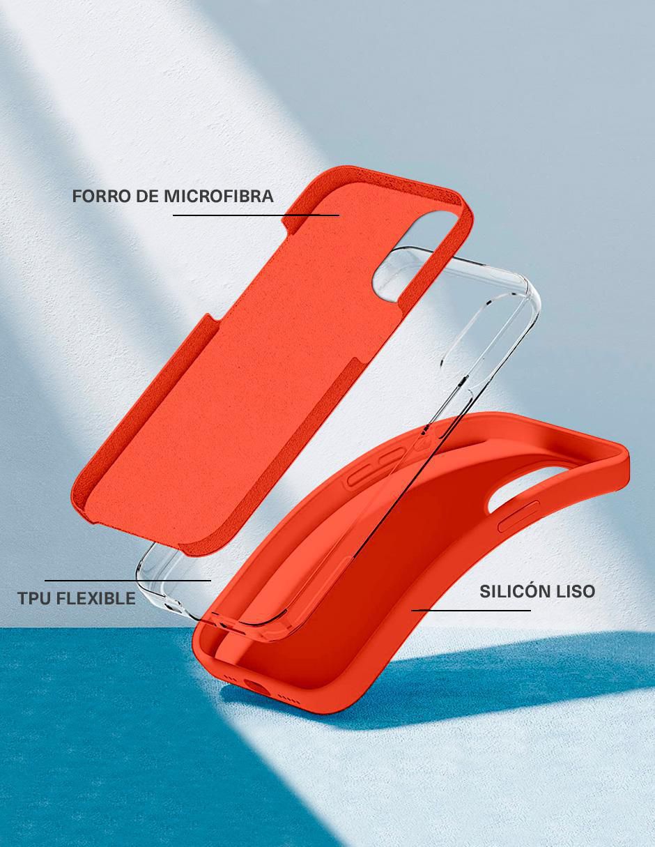 Funda para iPhone de silicón