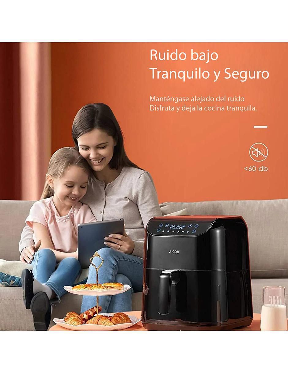 FREIDORA DE AIRE KZ-6011, 5.5 L, NEGRO 2