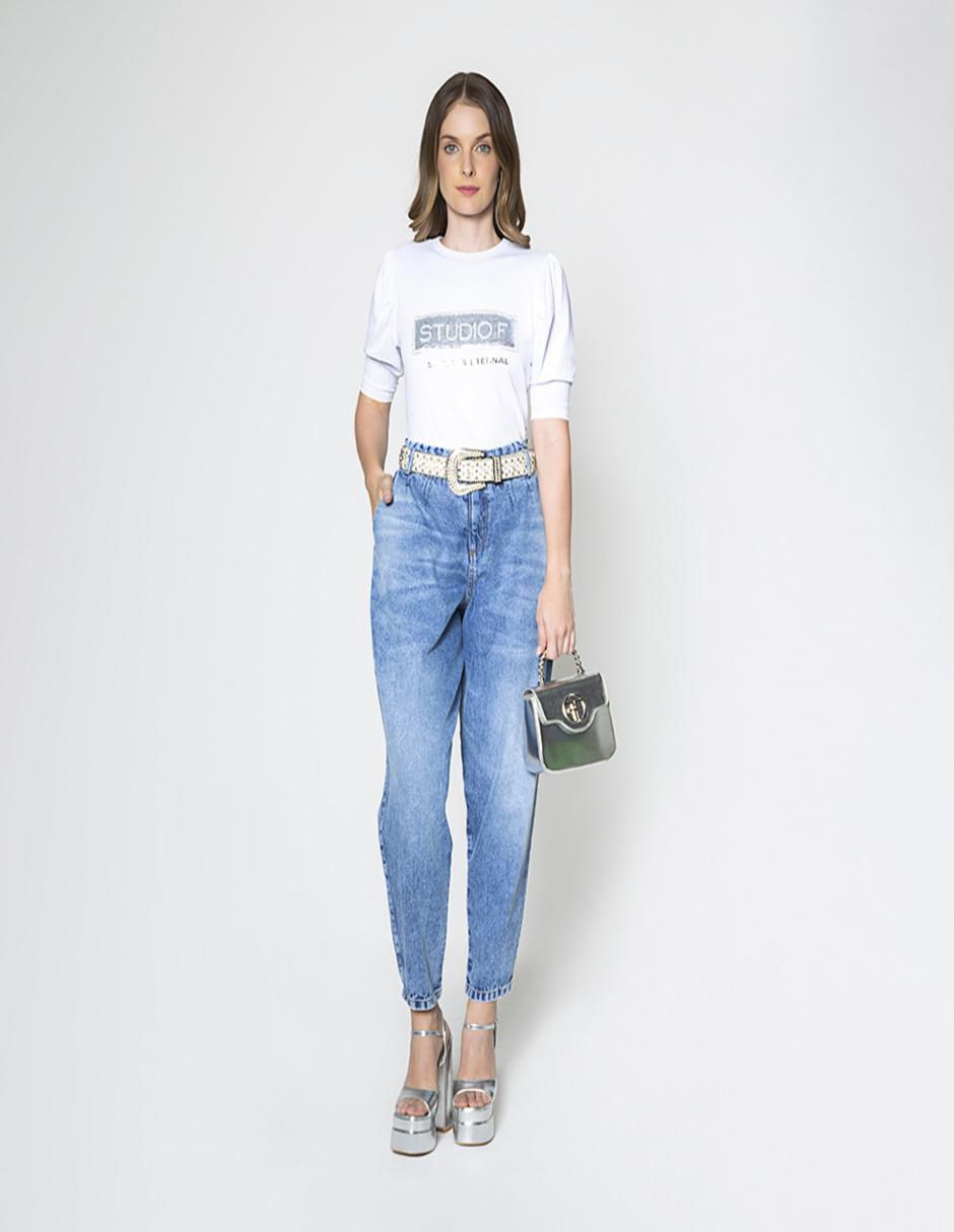 Jeans regular para mujer 4