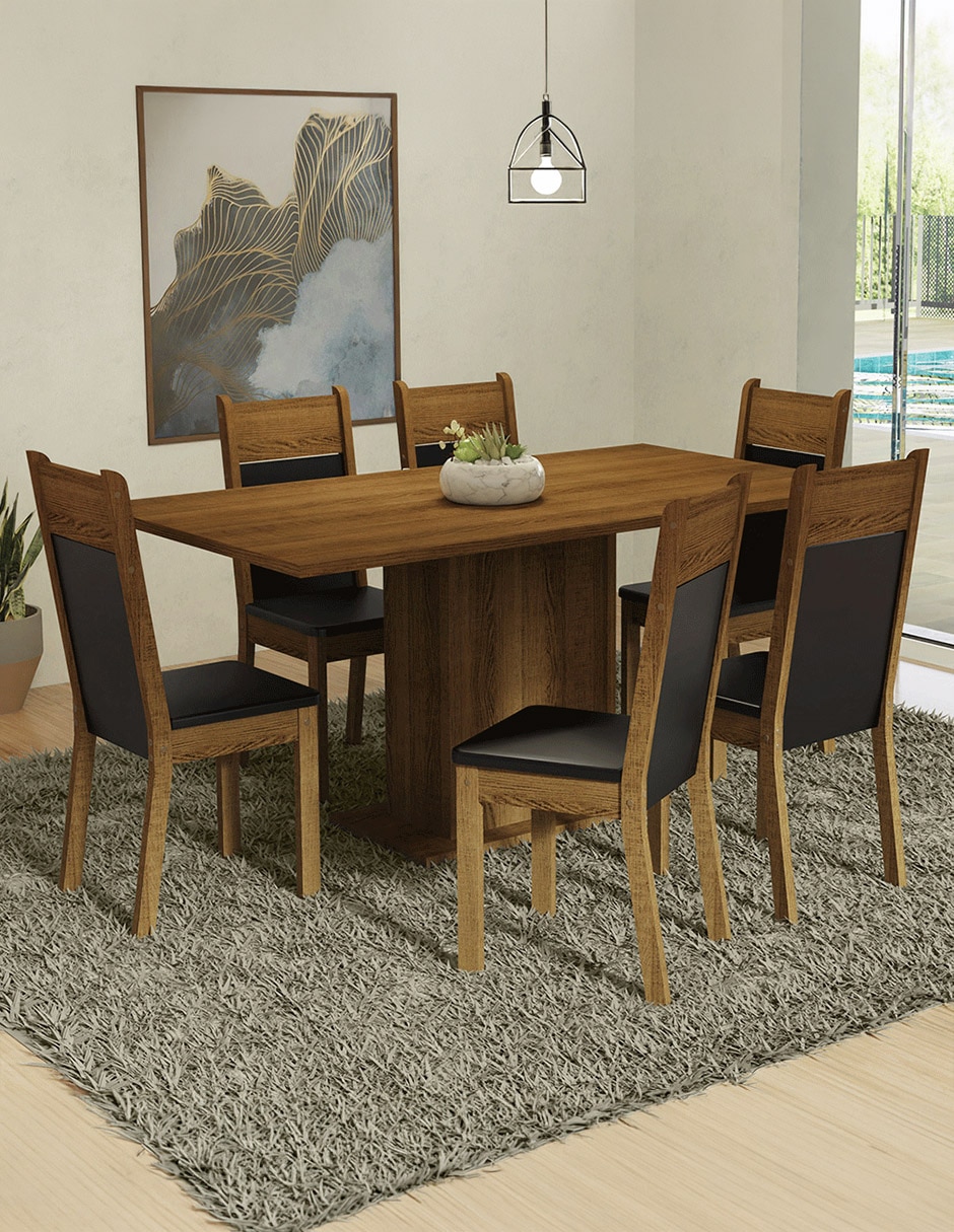 Comedor augusta para 6 personas 8