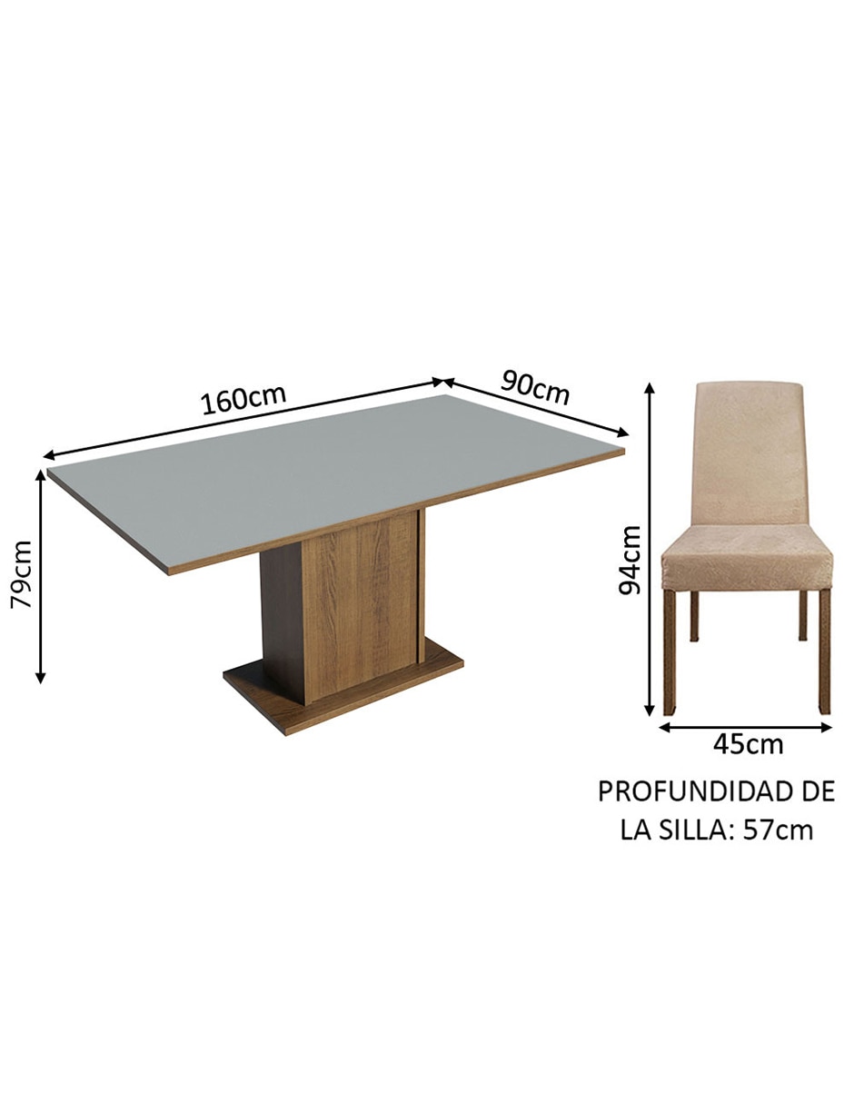 Comedor renata para 2 personas 11