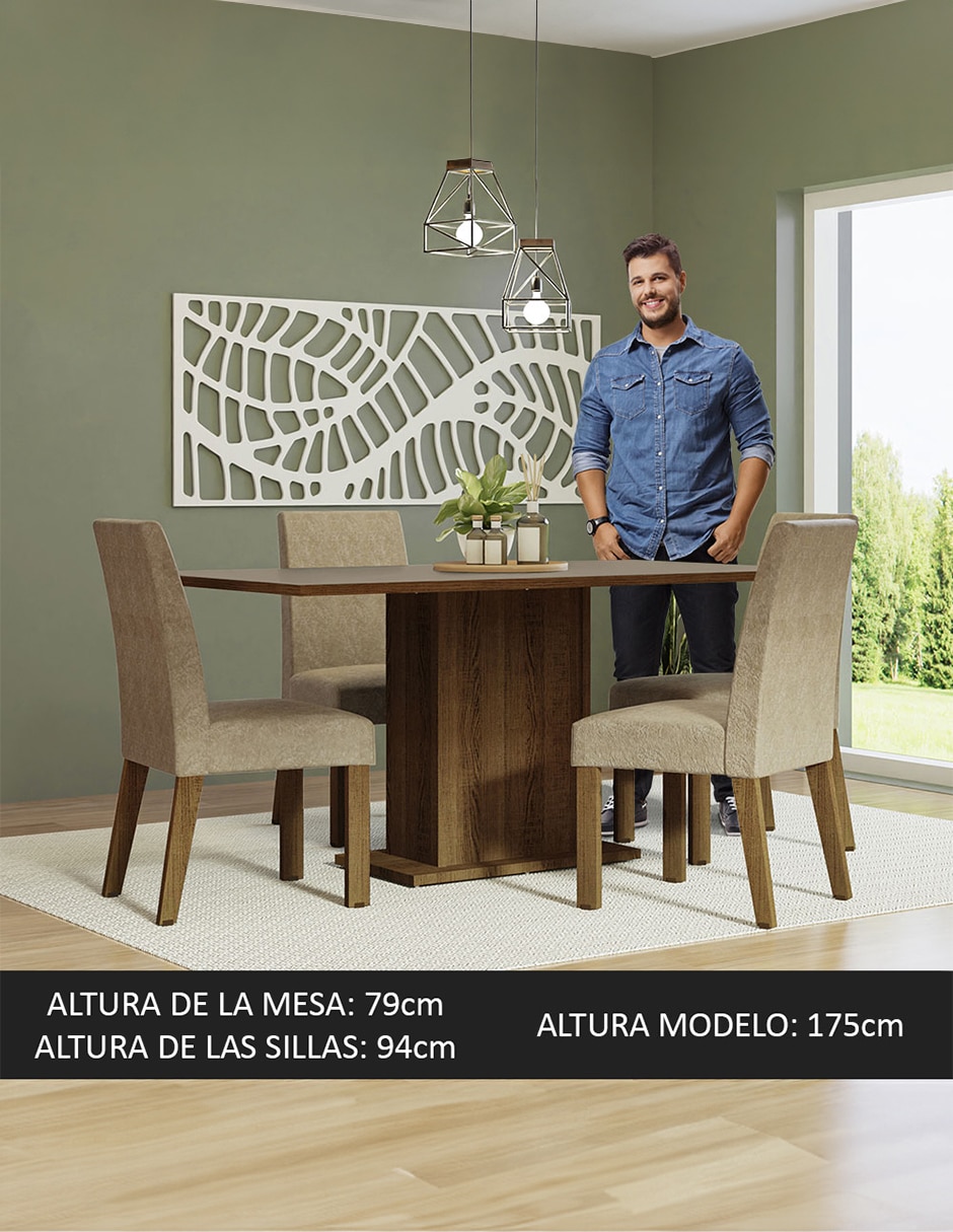 Comedor keila para 4 personas 6