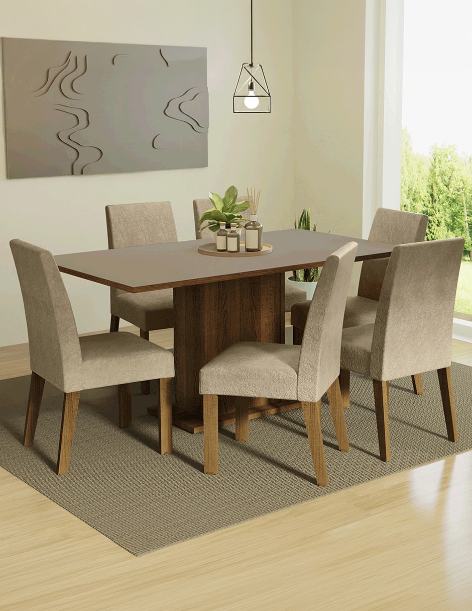 Comedor renata para 6 personas