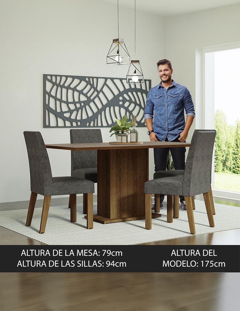 Comedor Keila Madesa para 4 personas